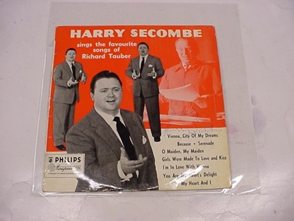 HARRY SECOMBE - SINGS..- ORIGINAL SIGNED